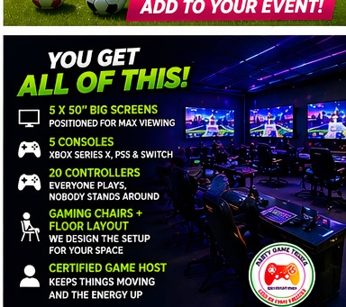 You Get All Of This — Game Truck Features